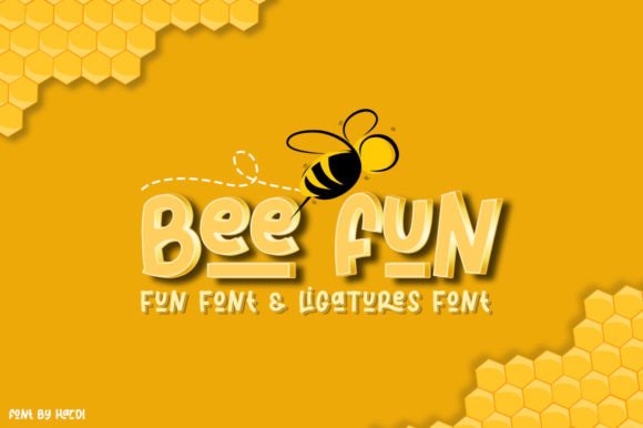 Bee Fun: A Warm Display Font for Editorial Design