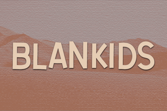 Blankids: A Versatile Display Font for Editorial Creativity