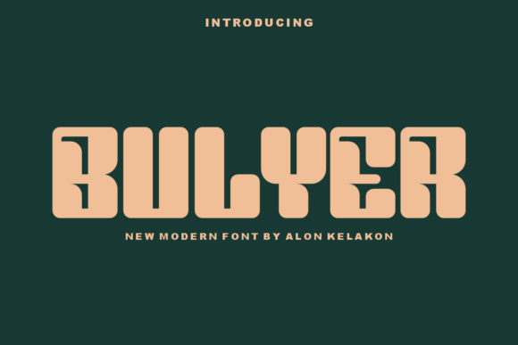 Bulyer Font for Modern Web Design