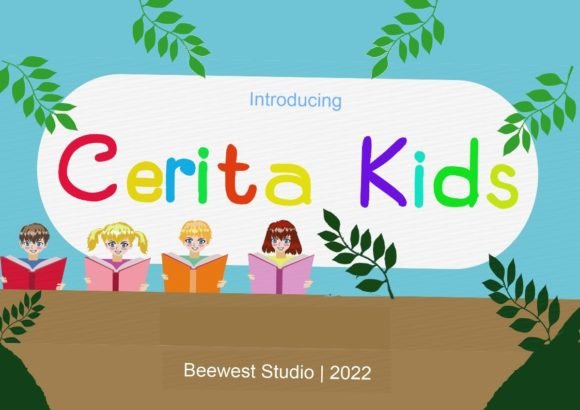 Cerita Kids Font for Engaging Editorial Design