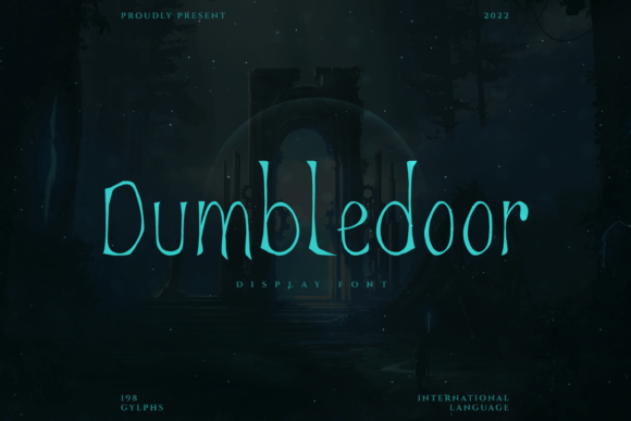 Dumbledoor: A Magical Display Font for Branding