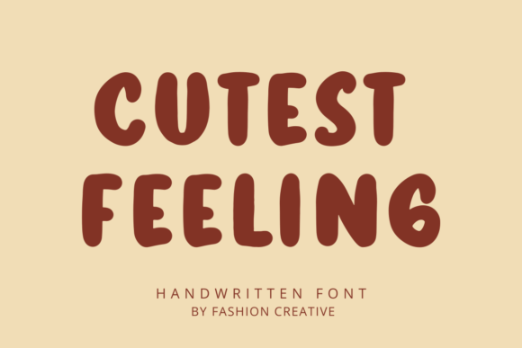 Enhance Your Brand with the Cutest Feeling Font