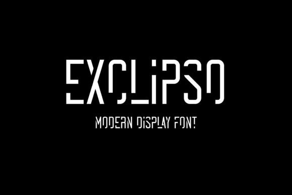 Exclipso: A Modern Font for Professional Branding