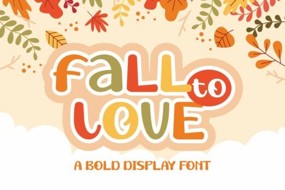 Fall to Love: A Whimsical Font for Branding Projects