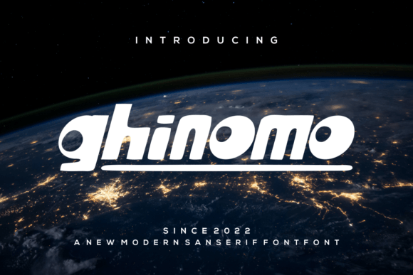 Ghinomo Font for Handmade Creations