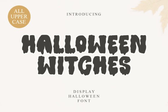 Halloween Witches Font for Branding Magic