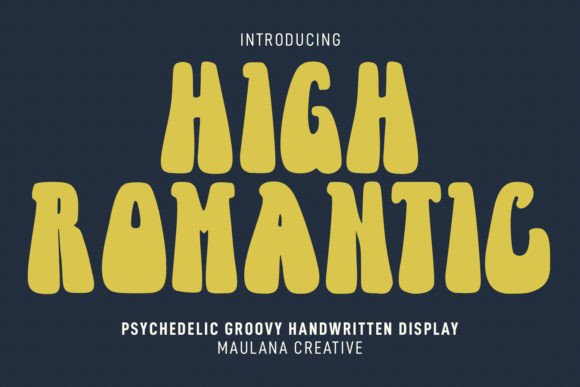 High Romantic Font for Handmade Creations