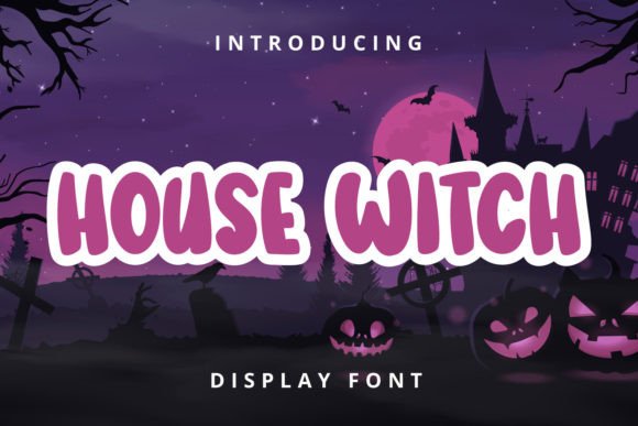 House Witch Font for Web Design