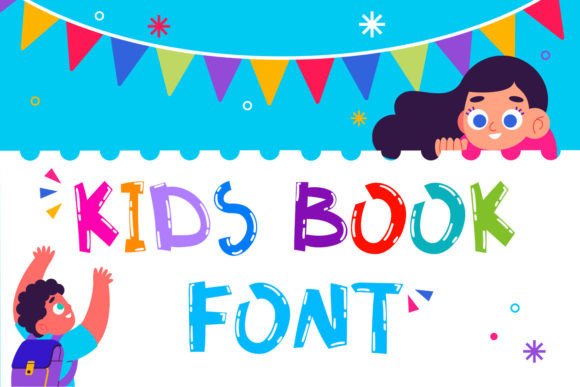Kids Book Font for Branding Projects