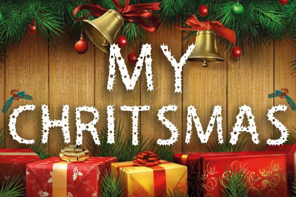 My Christmas: A Festive Font for Creative Branding