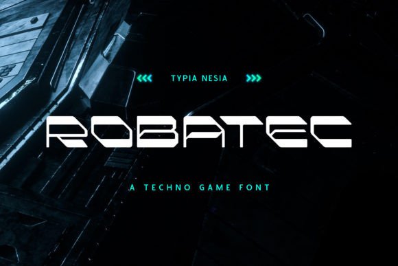Robatec: A Bold Display Font for Modern Editorial Design