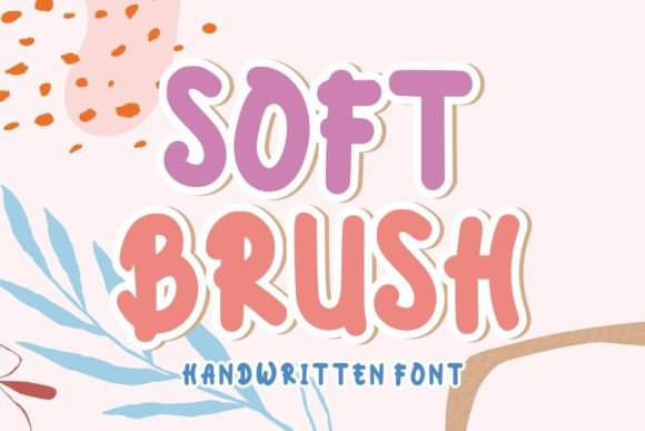 Soft Brush: A Designer's Take on a Display Font