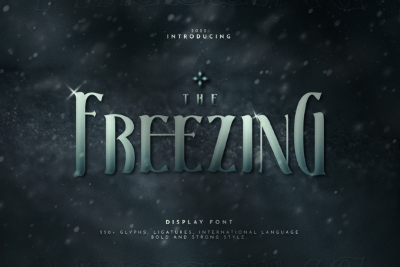 The Freezing Font for Bold Digital Branding