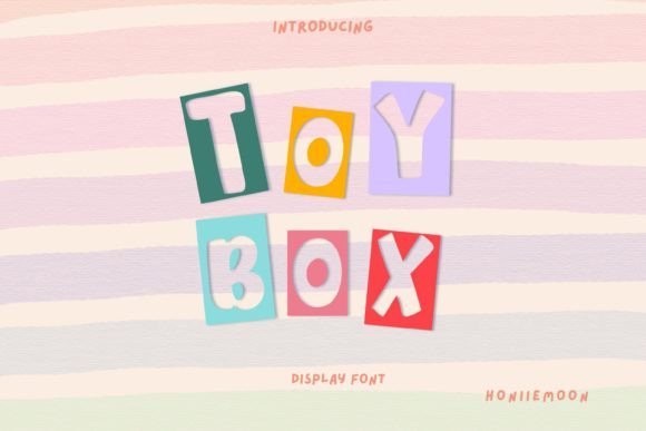 Toy Box Font for Web Design Projects