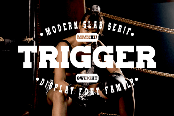 Trigger: A Stylish Display Font for Modern Web Design