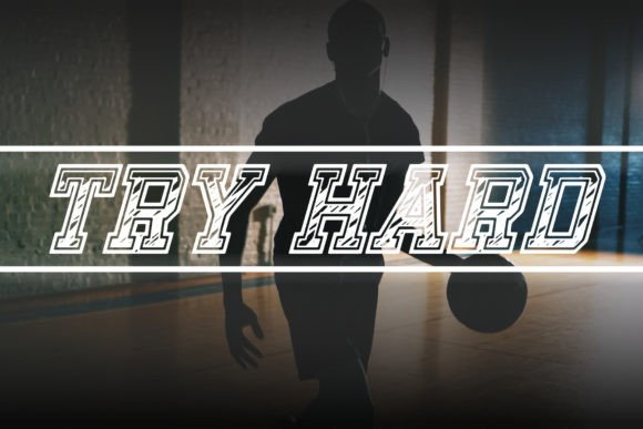 Try Hard Font for Polished Branding