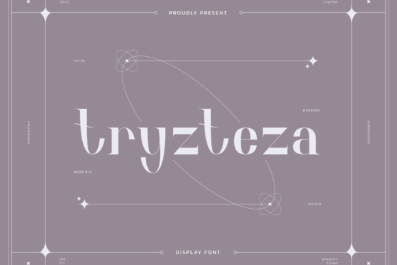 Tryzteza: A Display Font for Bold Branding